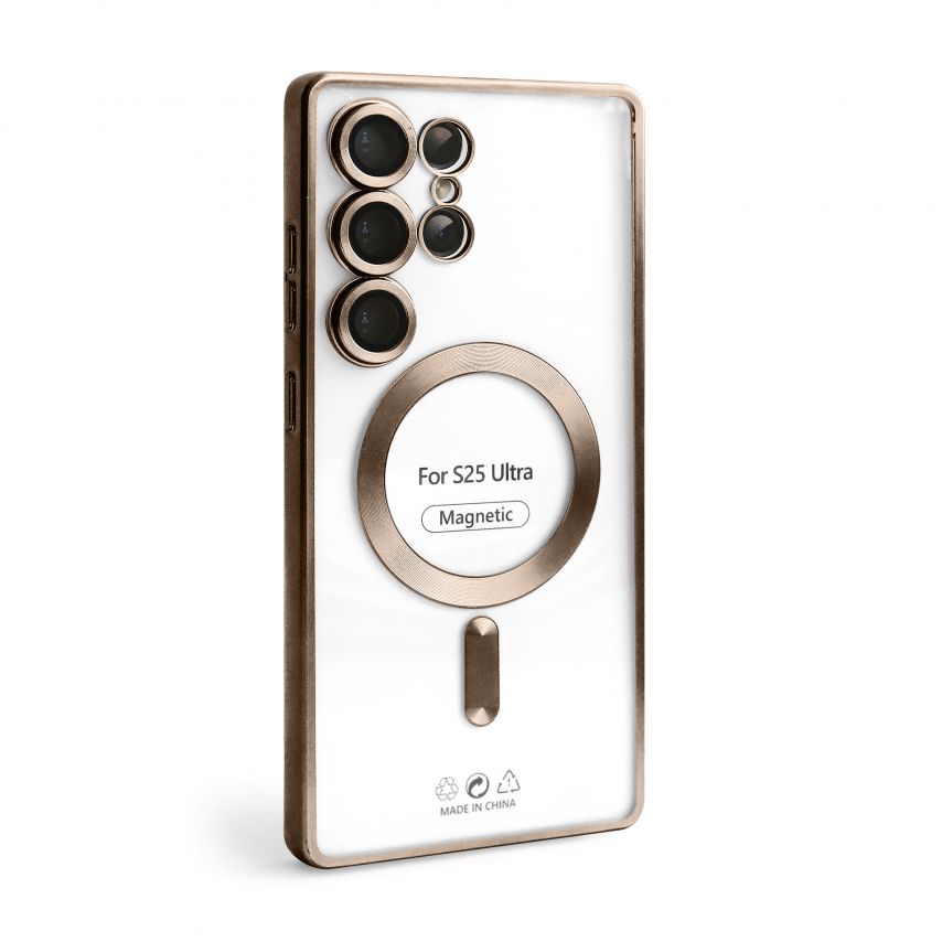 Чохол з функцією MagSafe для Samsung Galaxy S25 Ultra/S938 (2025) brown (13)