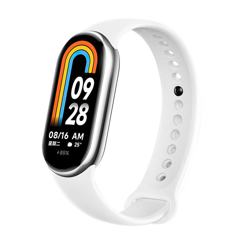 Ремінець для Xiaomi Mi Band 8, 9 Original Design white (01)