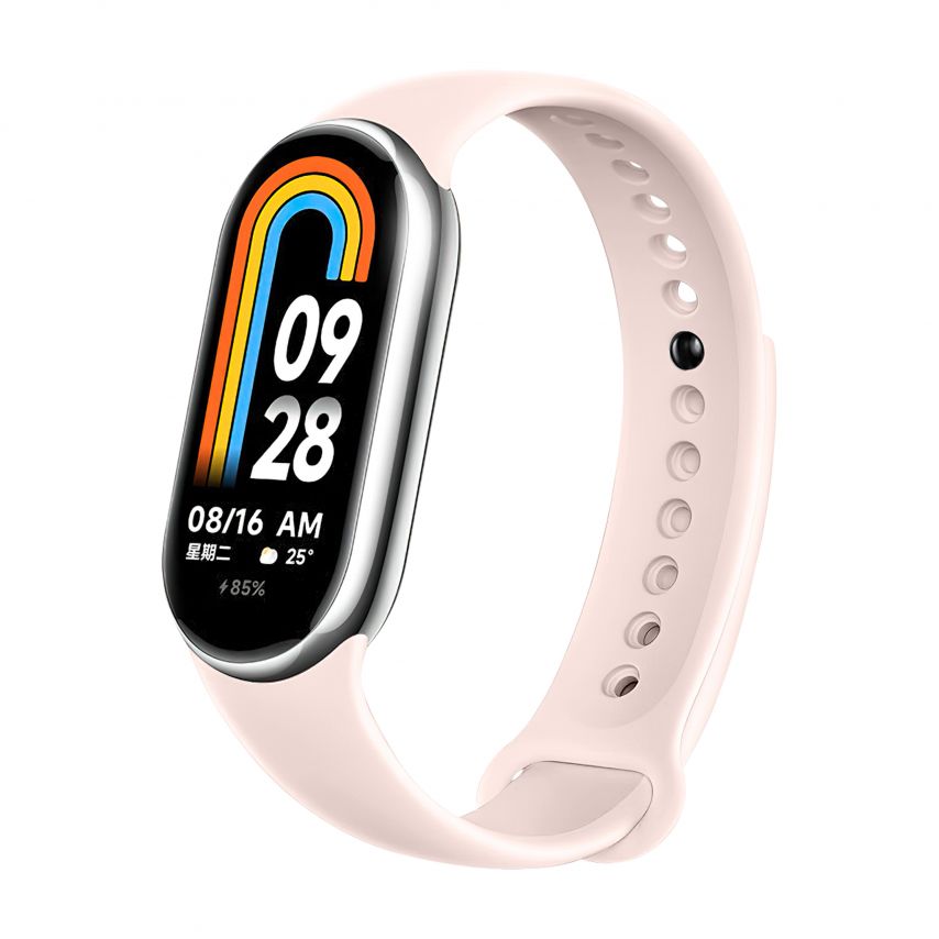 Ремешок для Xiaomi Mi Band 8, 9 Original Design light pink (02)