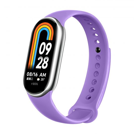 Ремешок для Xiaomi Mi Band 8, 9 Original Design lilac (04) - купить за 132.90 грн в Киеве, Украине