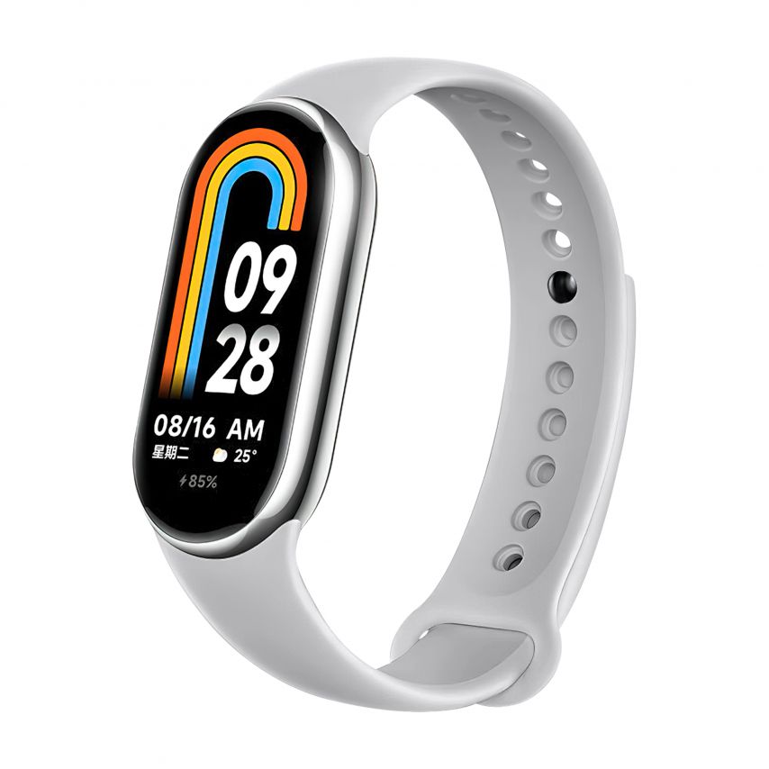 Ремешок для Xiaomi Mi Band 8, 9 Original Design grey (07)