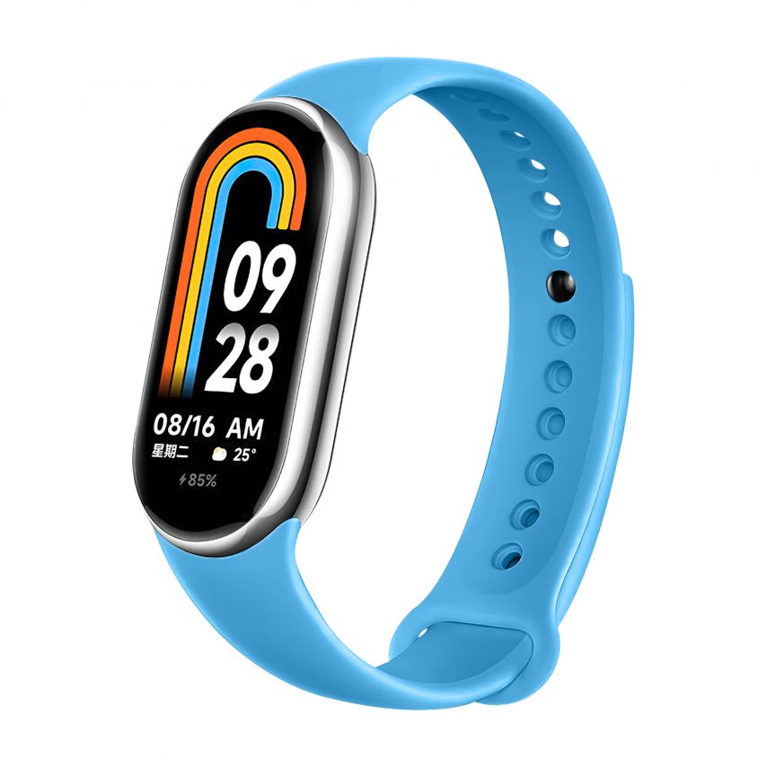 Ремешок для Xiaomi Mi Band 8, 9 Original Design sky blue (11)