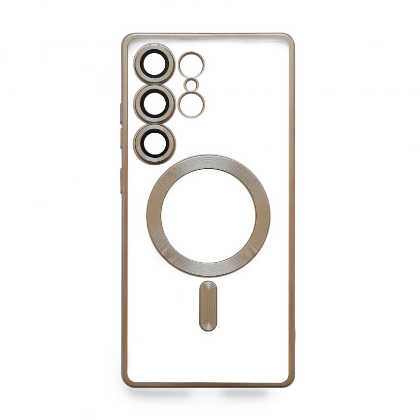 Чехол с функцией MagSafe для Samsung Galaxy S25 Ultra/S938 (2025) grey (12) матовый