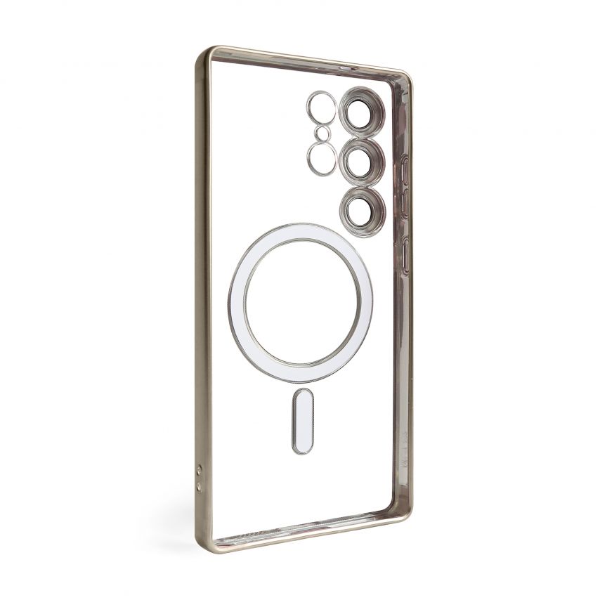 Чехол с функцией MagSafe для Samsung Galaxy S25 Ultra/S938 (2025) grey (12) матовый