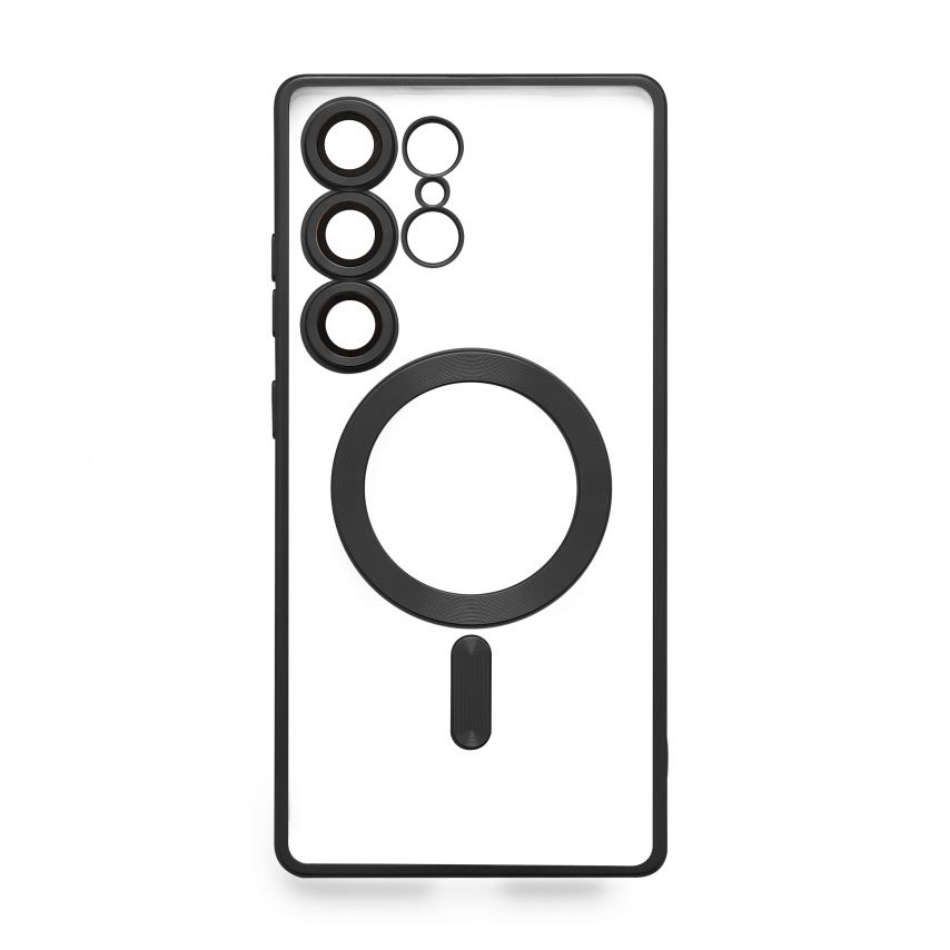 Чохол із функцією MagSafe для Samsung Galaxy S25 Ultra/S938 (2025) black (09) матовий