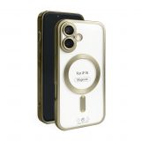 Чохол із функцією MagSafe для Apple iPhone 16 brown (13) матовий