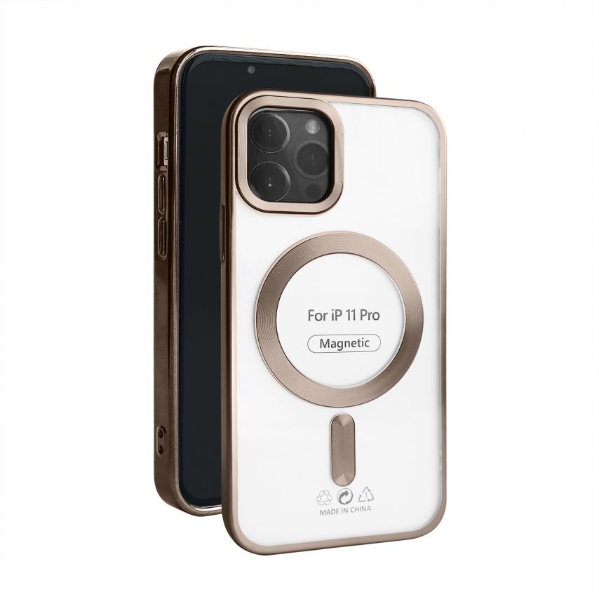 Чохол із функцією MagSafe для Apple iPhone 11 Pro brown (13) матовий