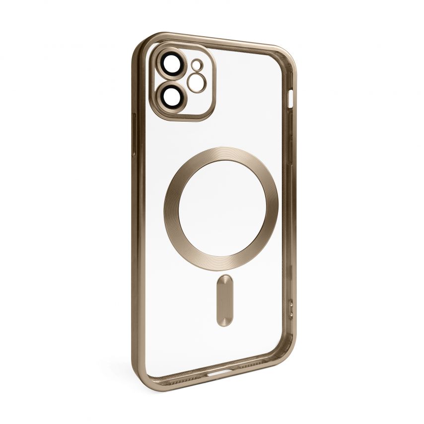 Чохол із функцією MagSafe для Apple iPhone 11 brown (13) матовий