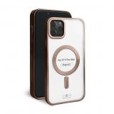 Чохол із функцією MagSafe для Apple iPhone 11 Pro Max brown (13) матовий