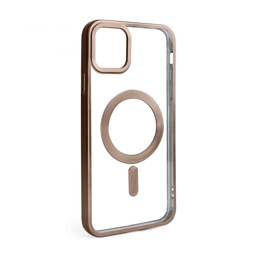 Чохол із функцією MagSafe для Apple iPhone 11 Pro Max brown (13) матовий