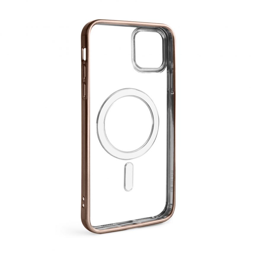 Чохол із функцією MagSafe для Apple iPhone 11 Pro Max brown (13) матовий