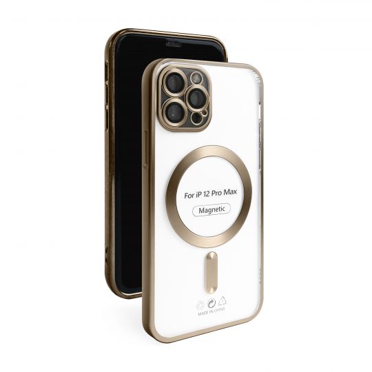 Чехол с функцией MagSafe для Apple iPhone 12 Pro Max brown (13) матовый - купить за 221.50 грн в Киеве, Украине