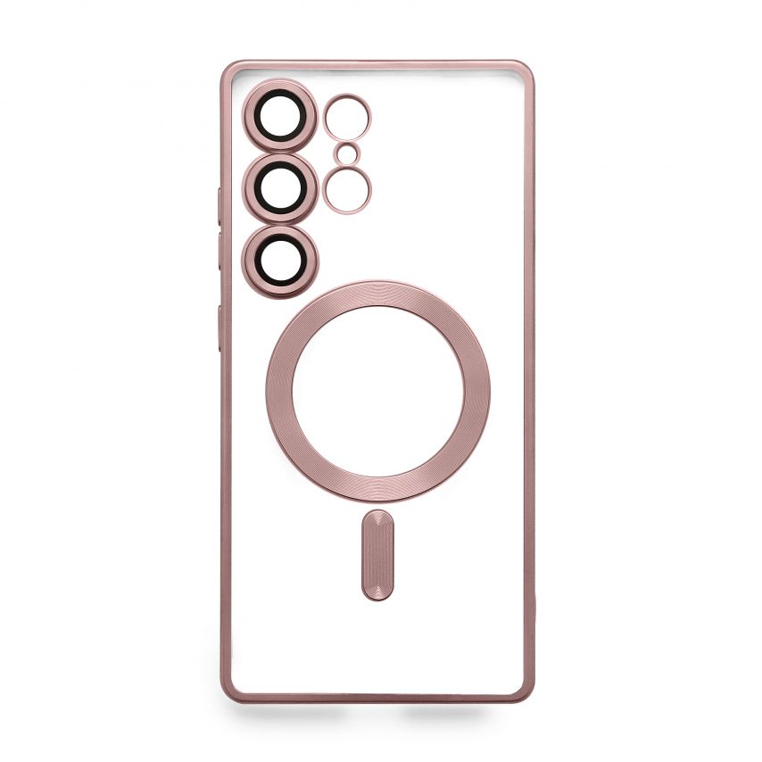 Чохол із функцією MagSafe для Samsung Galaxy S25 Ultra/S938 (2025) pink (06) матовий