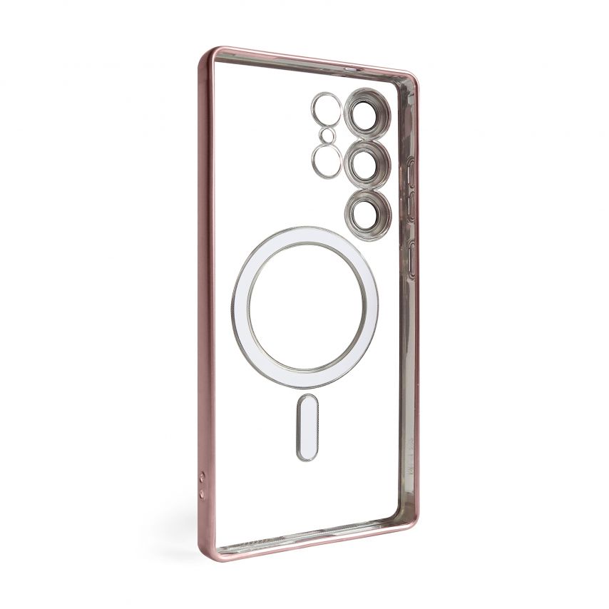 Чохол із функцією MagSafe для Samsung Galaxy S25 Ultra/S938 (2025) pink (06) матовий