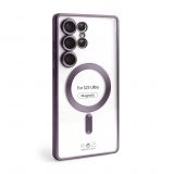 Чохол із функцією MagSafe для Samsung Galaxy S25 Ultra/S938 (2025) violet (02) матовий