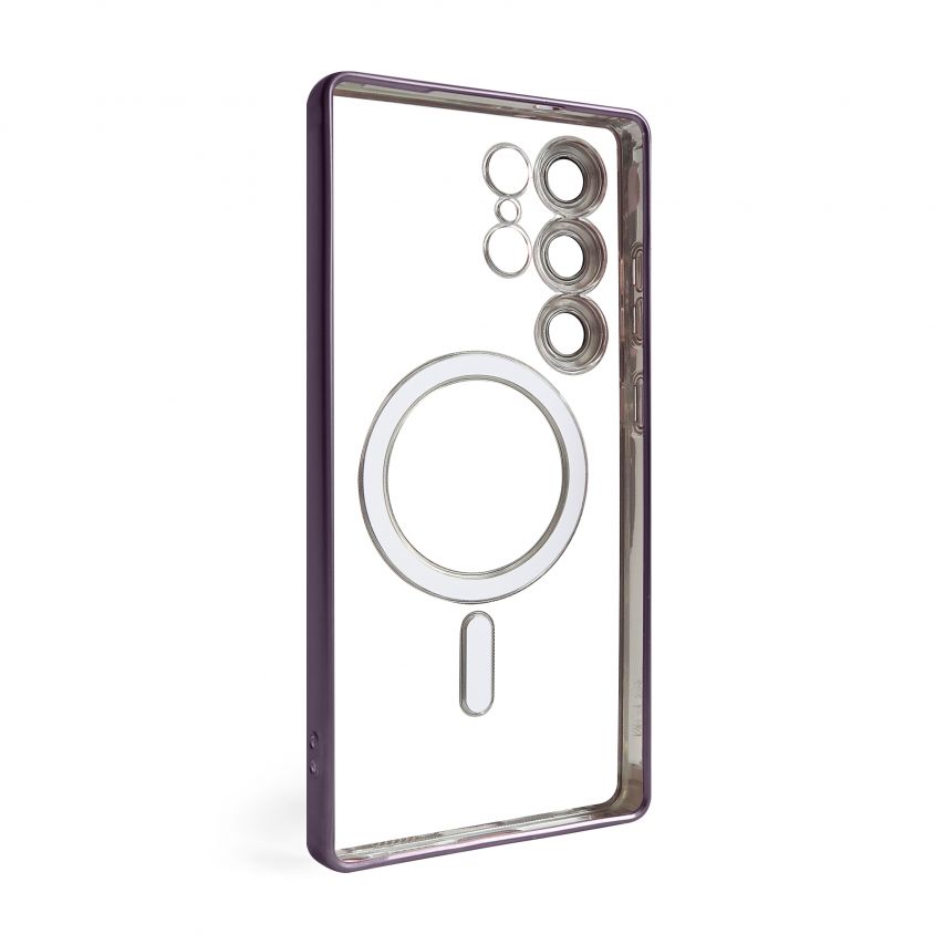 Чохол із функцією MagSafe для Samsung Galaxy S25 Ultra/S938 (2025) violet (02) матовий