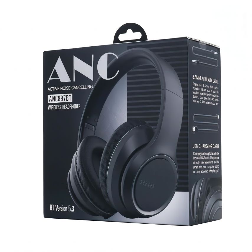 Навушники Bluetooth SY-ANC887BT ANC black