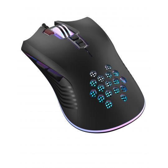 Мышка проводная XO M3 RGB игровая black