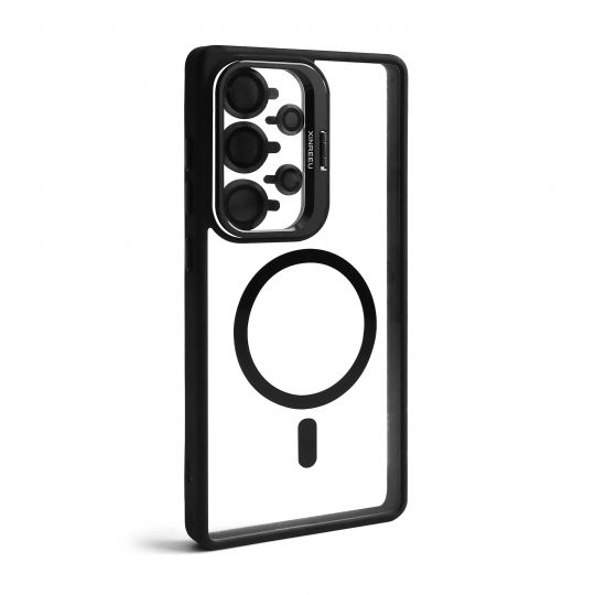Чохол з функцією MagSafe для Samsung Galaxy S24 Ultra/S928 (2024) з підставкою та захистом для камер black (3) - купити за 354.40 грн у Києві, Україні