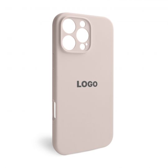 Чехол Full Silicone Case для Apple iPhone 16 Pro Max grey pink (73) закрытая камера - купить за 225.00 грн в Киеве, Украине