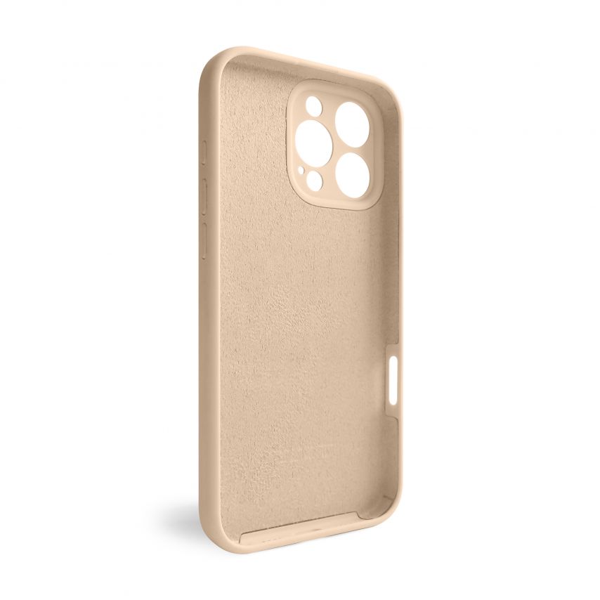 Чехол Full Silicone Case для Apple iPhone 16 Pro Max desert gold (76) закрытая камера