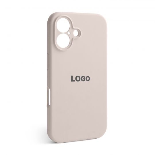 Чохол Full Silicone Case для Apple iPhone 16 grey pink (73) закрита камера - купити за 221.50 грн у Києві, Україні