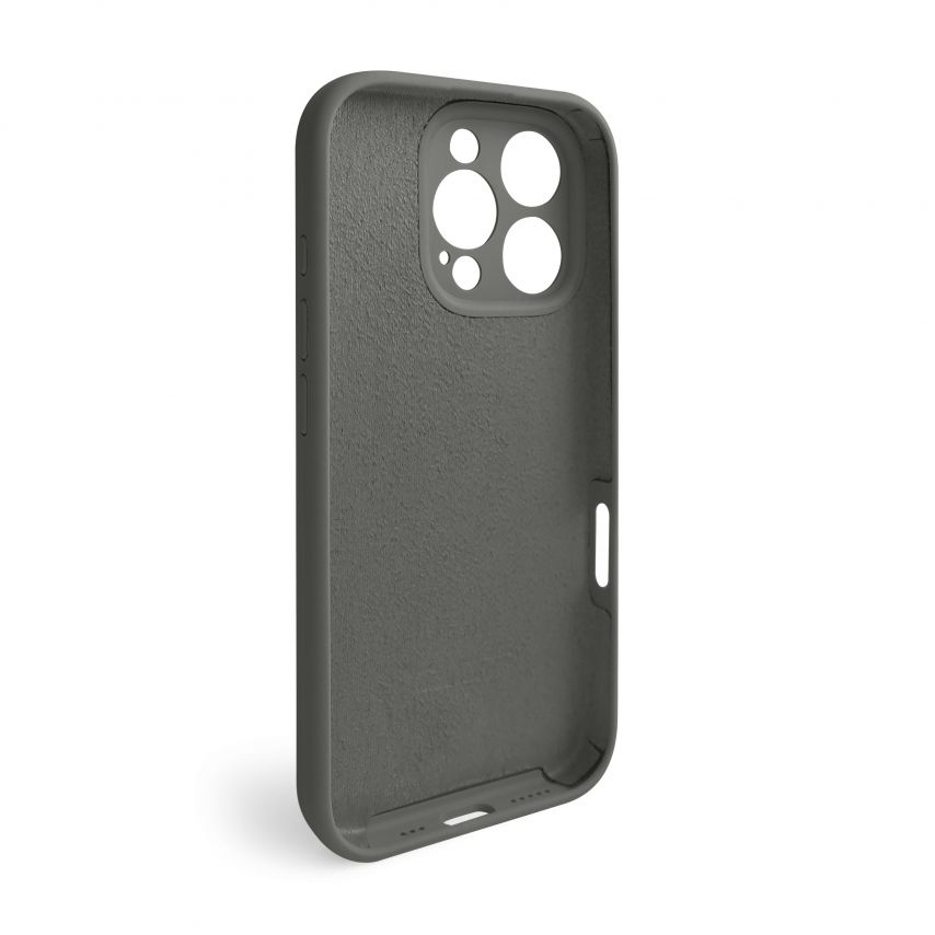 Чохол Full Silicone Case для Apple iPhone 16 Pro clay (70) закрита камера