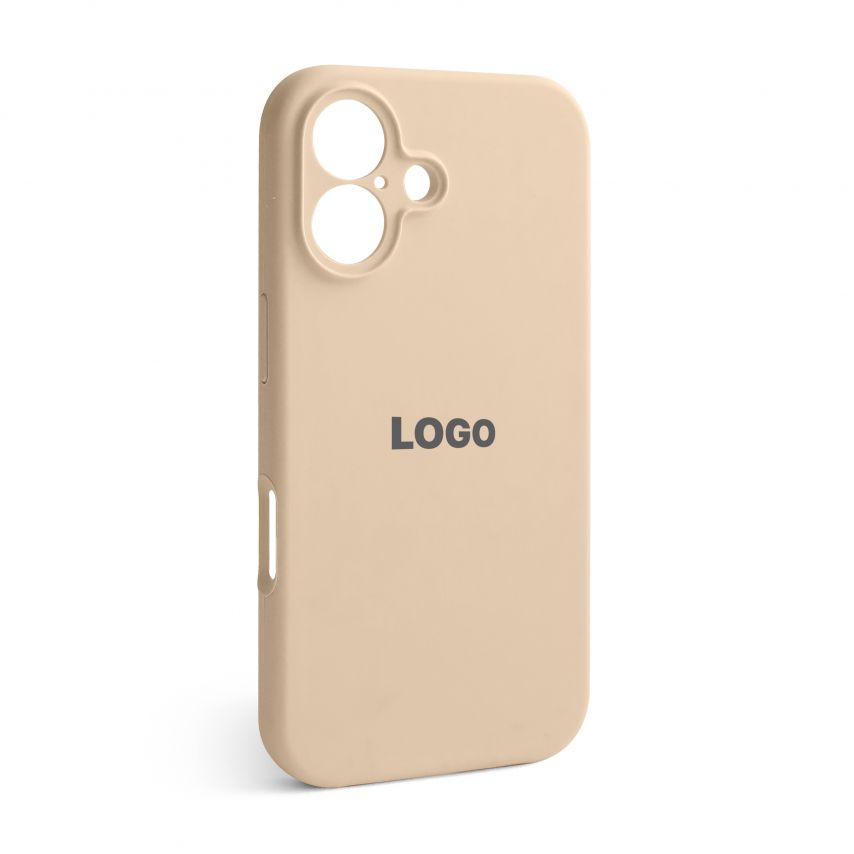 Чохол Full Silicone Case для Apple iPhone 16 desert gold (76) закрита камера