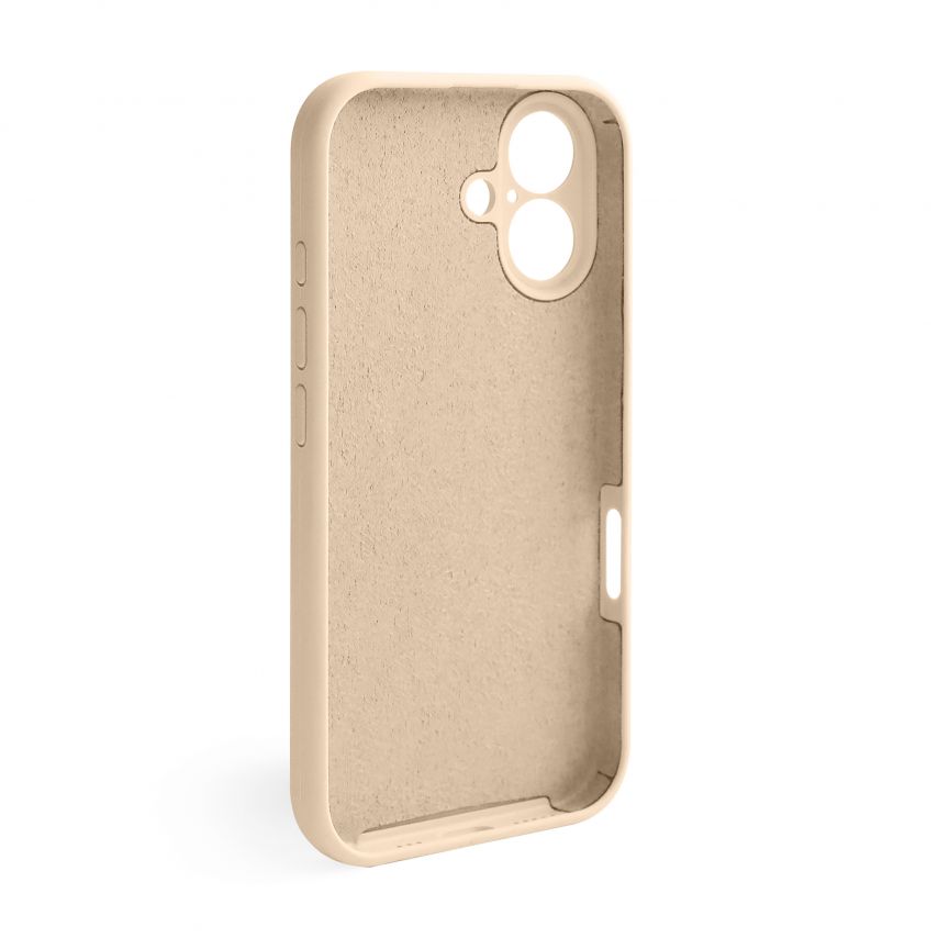 Чохол Full Silicone Case для Apple iPhone 16 desert gold (76) закрита камера
