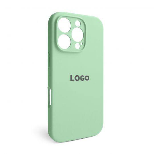 Чохол Full Silicone Case для Apple iPhone 16 Pro pistachio (71) закрита камера - купити за 221.50 грн у Києві, Україні