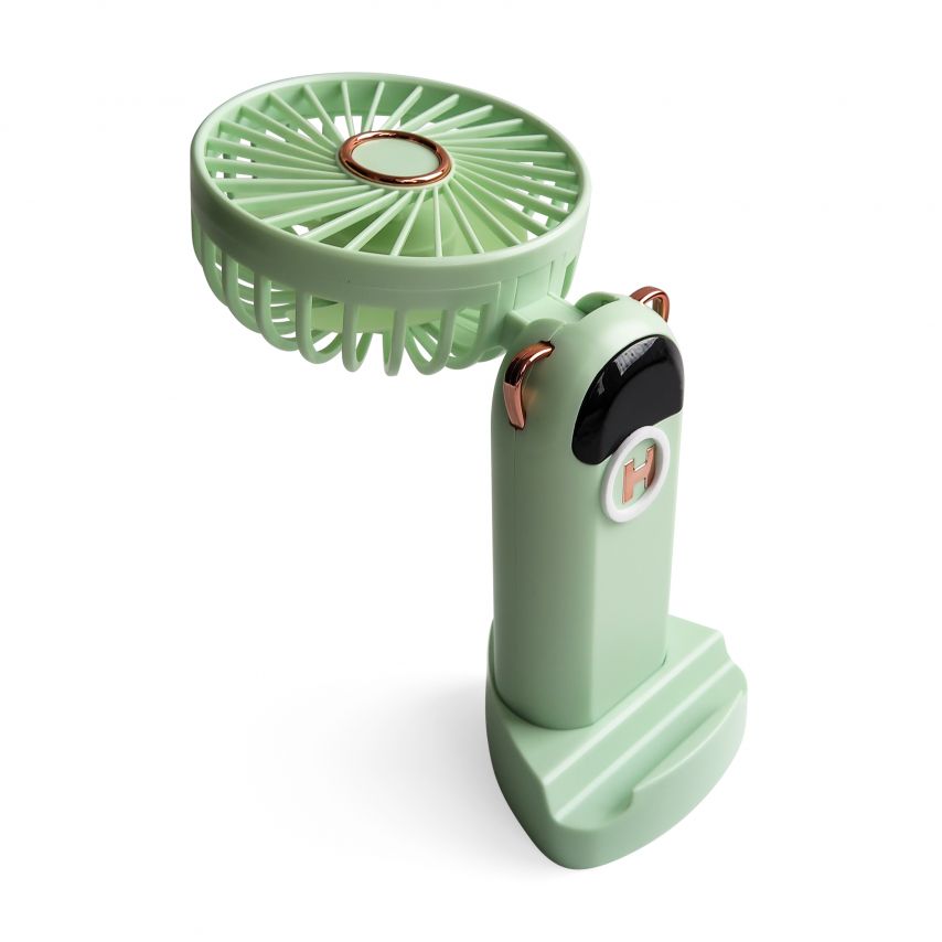 Портативний вентилятор Y-05 1200mAh green