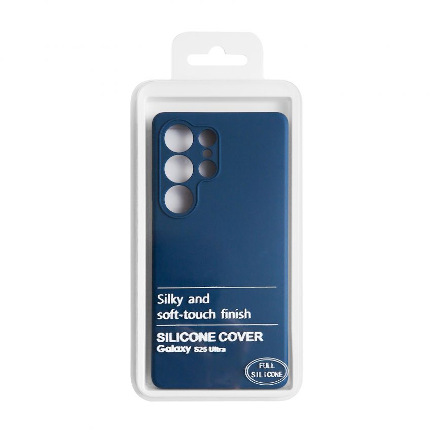 Чехол Full Silicone Case для Samsung Galaxy S25 Ultra/S938 (2025) blue cobalt (20) (без логотипа)