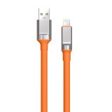Кабель USB WALKER C915 Lightning orange