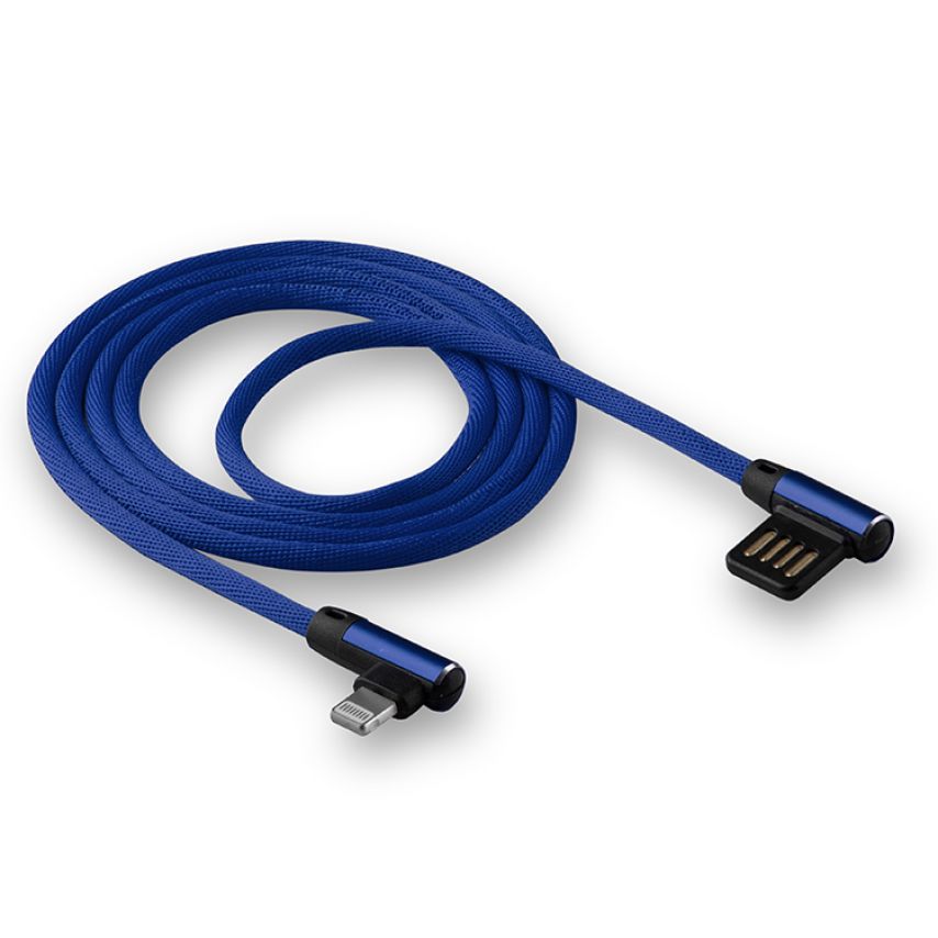 Кабель USB WALKER C770 Lightning dark blue