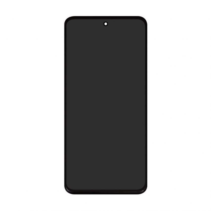 Дисплей (LCD) для Motorola Moto G84 XT2347 з тачскріном та рамкою black (P-OLED) Service Original