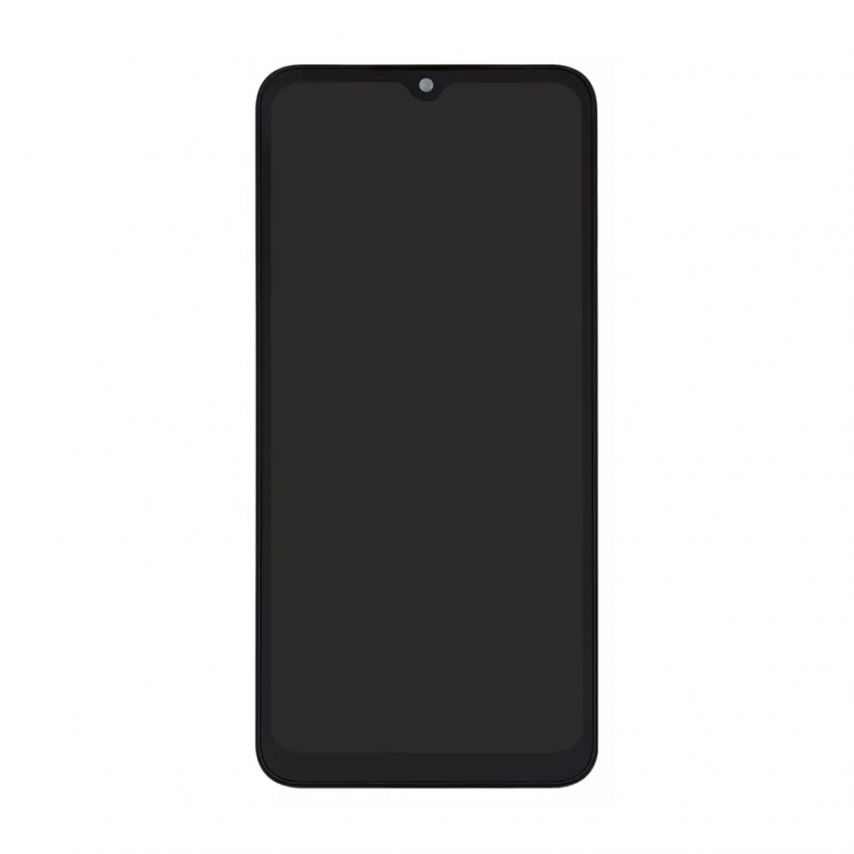 Дисплей (LCD) для Xiaomi Redmi 9A, Redmi 9C з тачскріном та рамкою black Original Quality (УЦІНКА! Пошкодження рамки)