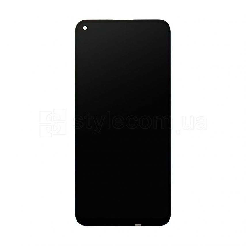 Дисплей (LCD) для Huawei P40 Lite E, Honor 9C, Y7P 2020 з тачскріном black Original Quality (УЦІНКА! Відшарування біля камери, погнутий захист підсвічування)