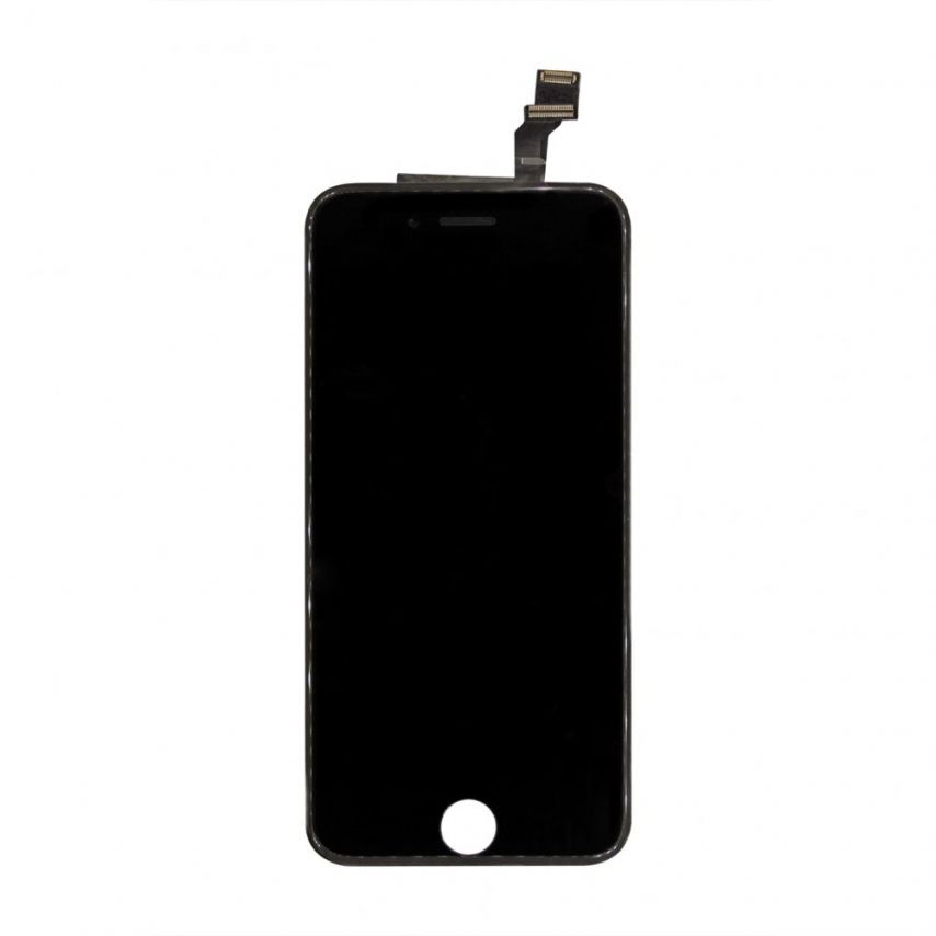 Дисплей (LCD) для Apple iPhone 6 с тачскрином black High Quality (УЦЕНКА! Скол у динамика)