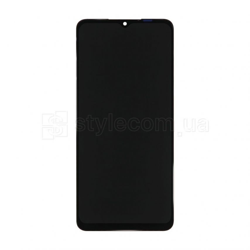 Дисплей (LCD) для Samsung Galaxy A12/A125 (2020) (REV. 01) з тачскріном black (IPS) Original Quality (УЦІНКА! Скол скла знизу)