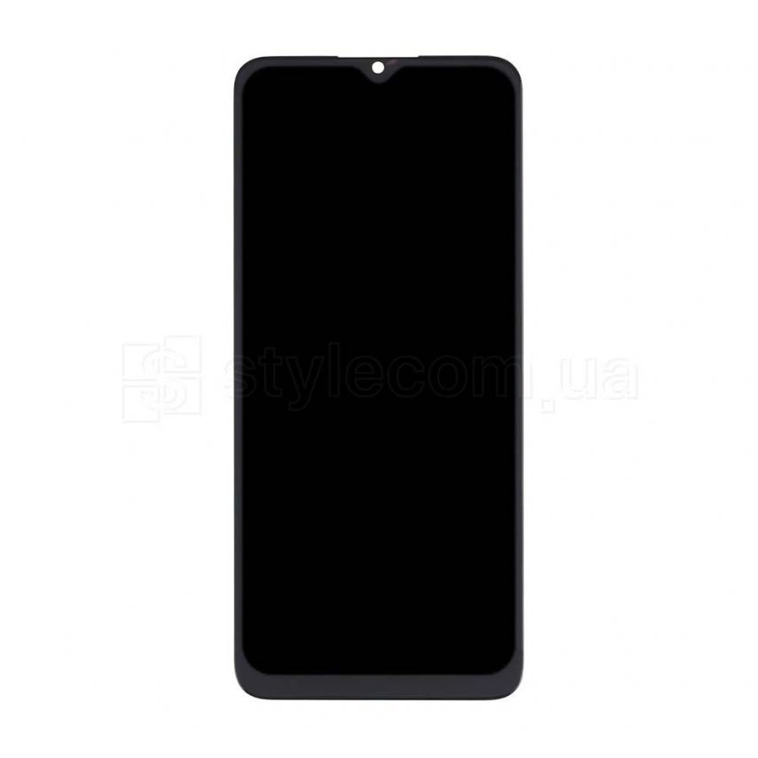 Дисплей (LCD) для Samsung Galaxy A03/A035 160.5х72мм з тачскріном black (IPS) Original Quality (УЦІНКА! Скол скла збоку)