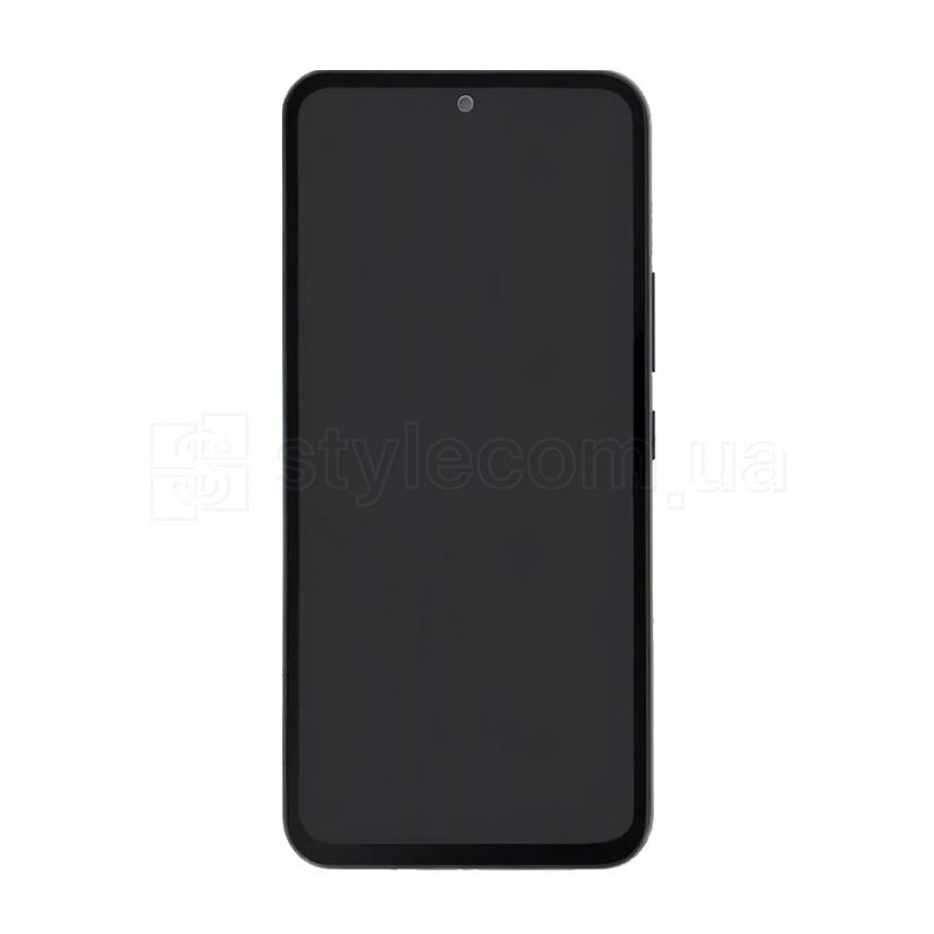 Дисплей (LCD) для Samsung Galaxy A54 5G/A546 (2023) с тачскрином и рамкой black (Oled) Original Quality (УЦЕНКА! Скол стекла сверху)