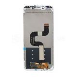 Дисплей (LCD) для Xiaomi Mi A2, Mi 6X з тачскріном і рамкою white Original Quality (УЦІНКА! Пошкодження рамки)