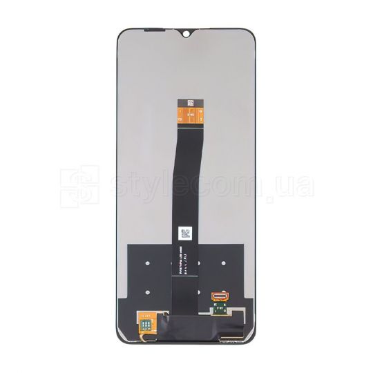 Дисплей (LCD) для Xiaomi Redmi 10C, Poco C40 с тачскрином black High Quality (УЦЕНКА! Скол стекла снизу)