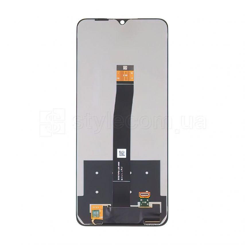 Дисплей (LCD) для Xiaomi Redmi 10C, Poco C40 с тачскрином black High Quality (УЦЕНКА! Скол стекла снизу)