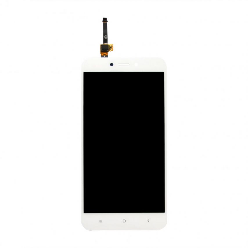 Дисплей (LCD) для Xiaomi Redmi 4X, 4X Pro з тачскріном white High Quality (УЦІНКА! Відшарування знизу)