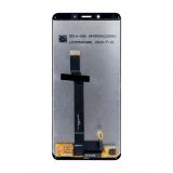 Дисплей (LCD) для Xiaomi Redmi 6, Redmi 6A з тачскріном і рамкою black High Quality (УЦІНКА! Пошкодження рамки)