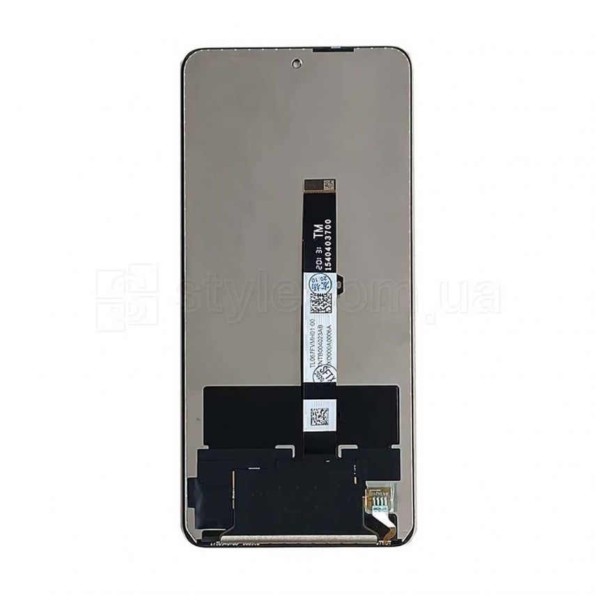 Дисплей (LCD) для Xiaomi Mi 10T Lite, Mi 10i, Poco X3, Poco X3 Pro з тачскріном black High Quality (УЦІНКА! Відшарування біля камери)