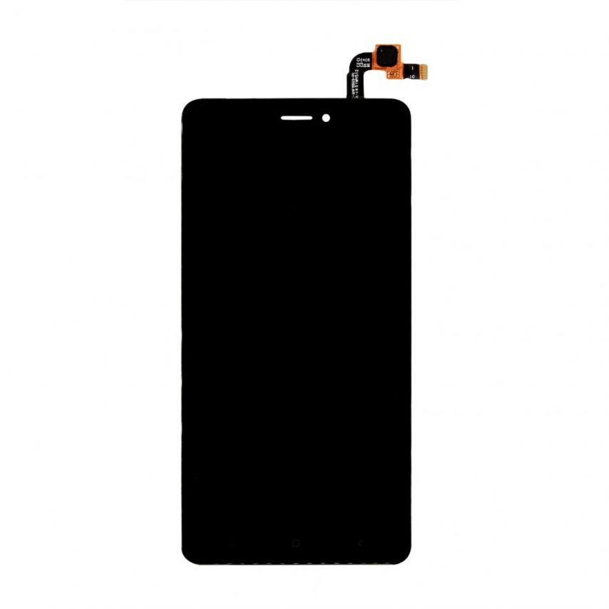 Дисплей (LCD) для Xiaomi Redmi Note 4X з тачскріном black High Quality (УЦІНКА! Скол скла знизу)
