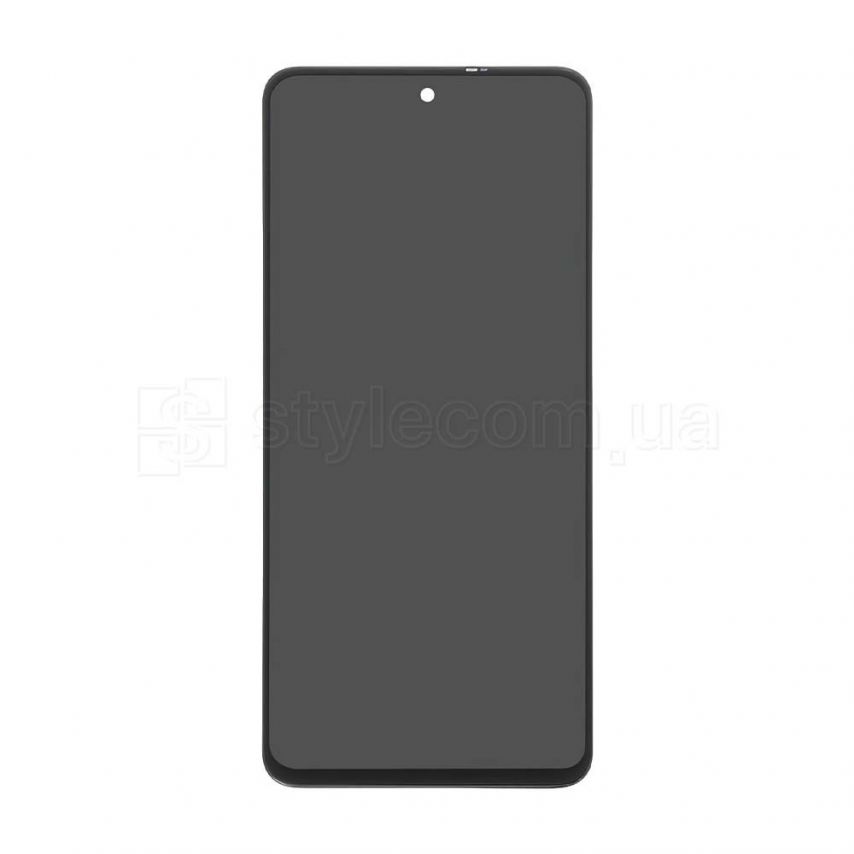 Дисплей (LCD) для Xiaomi Redmi Note 9S, Note 9 Pro з тачскріном black Original Quality (УЦІНКА! Відшарування біля камери)