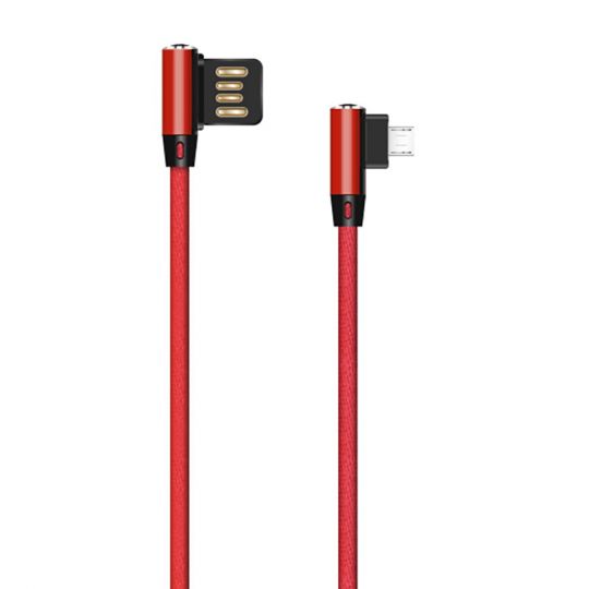 Кабель USB WALKER C770 Micro red